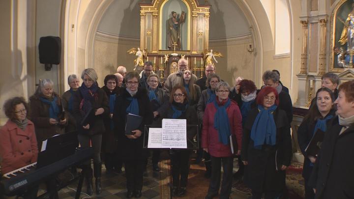 Emlékkoncert a szajki katolikus templomban