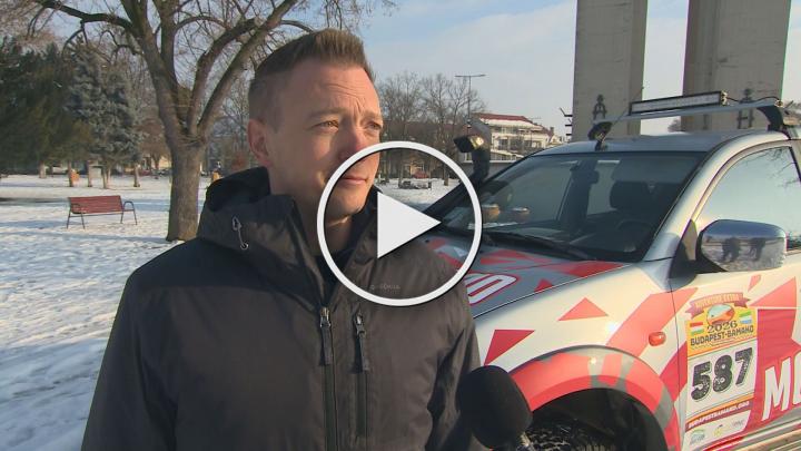 Mohácsi csapat a Budapest-Bamako Rallyn
